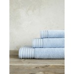 Πετσέτα Προσώπου (50x100) Βαμβάκι Zero Twist 500 γραμ/τμ Nima Feel Fresh Soft Blue (Γαλάζιο)