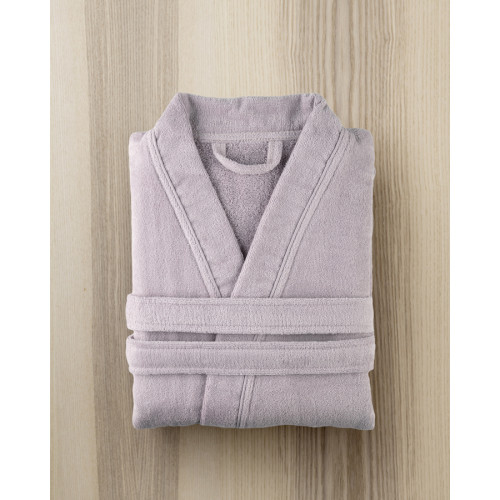 Μπουρνούζι Κιμονό με 3/4 Μανίκι (Small) Βαμβακερό 250γρ/τμ. Nima Nido Dusty Lilac