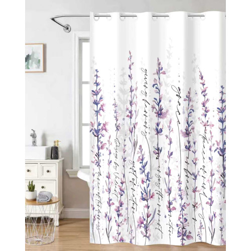 Κουρτίνα Μπάνιου (180 x 200) Υφασμάτινη Αδιάβροχη Nima Lilly