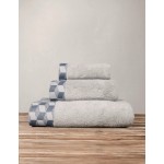 Πετσέτα Προσώπου (50x100) Βαμβάκι Zero Twist 600 γραμ/τμ Nima Luxe Light Grey