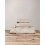Πετσέτα Χεριών (40x60) Βαμβάκι Zero Twist 600 γραμ/τμ Nima Luxe Light Taupe