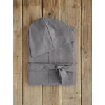 Μπουρνούζι (Large) με Κουκούλα Nima Comfort Dark Gray (Σκουρο Γκρι)