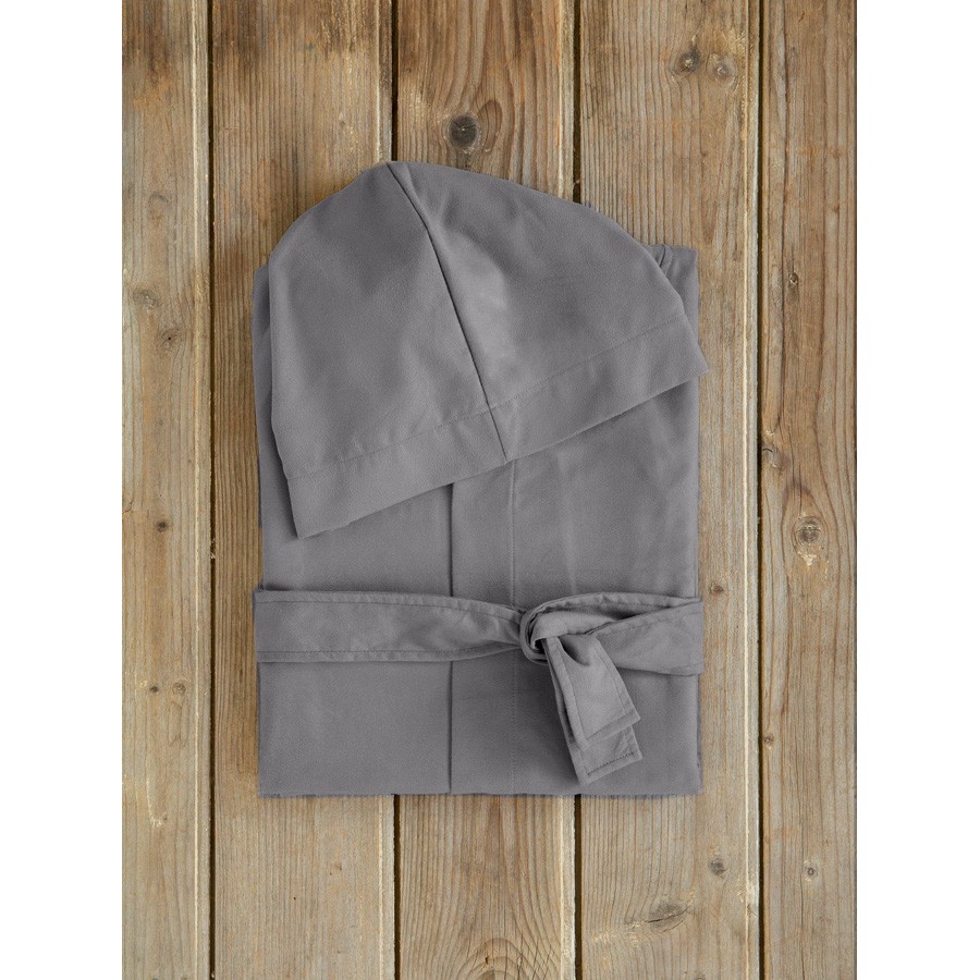 Μπουρνούζι (Large) με Κουκούλα Nima Comfort Dark Gray (Σκουρο Γκρι) Μπουρνούζι (Large) με Κουκούλα Nima Comfort Dark Gray (Σκουρο Γκρι)