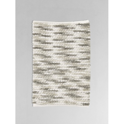 Ταπέτο-Πατάκι Μπάνιου (50x80) Βαμβακερό 2000 γρ/τμ Nima Splash Light Gray