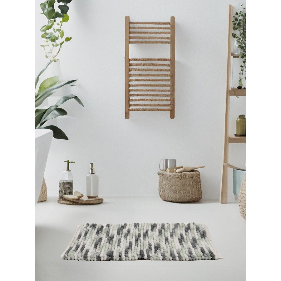 Ταπέτο-Πατάκι Μπάνιου (50x80) Βαμβακερό 2000 γρ/τμ Nima Splash Mint