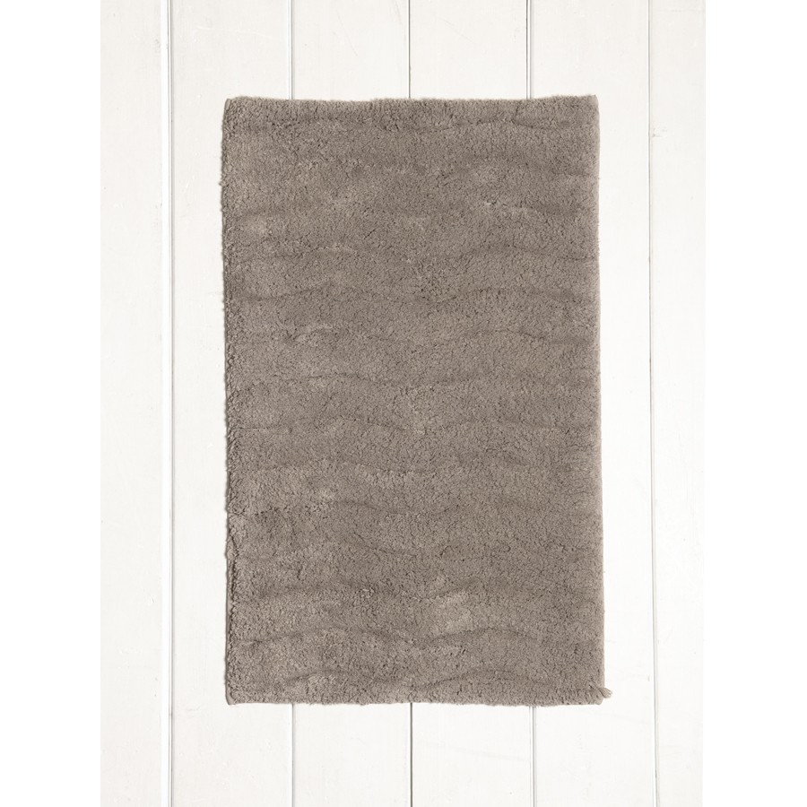 Ταπέτο-Πατάκι Μπάνιου (50x80) Βαμβακερό 2000 γρ/τμ Nima Vellum Warm Gray