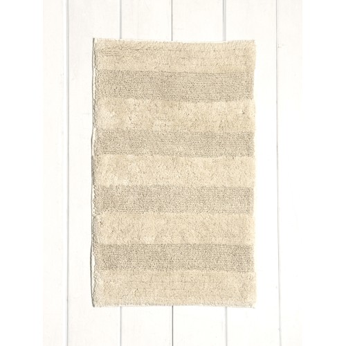 Ταπέτο-Πατάκι Μπάνιου (50x80) Βαμβακερό 2000 γρ/τμ Nima Zaya Light Beige