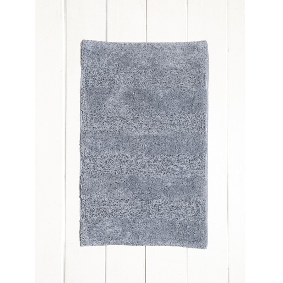 Ταπέτο-Πατάκι Μπάνιου (50x80) Βαμβακερό 2000 γρ/τμ Nima Zaya Gray