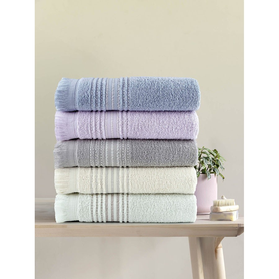 Σετ Πετσέτες 3 τεμαχίων (Χειρός|Προσώπου|Λουτρού) Nima Allora Mint