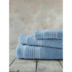 Πετσέτα Χειρός (30x50) Βαμβακερή Nima Allora Blue