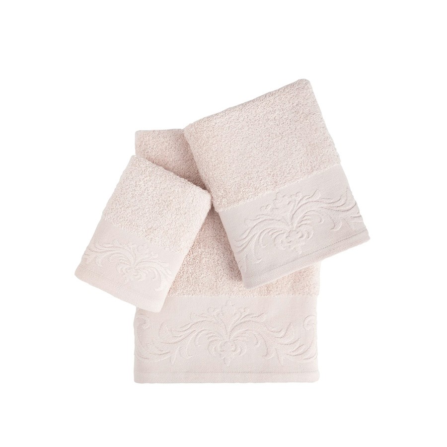 Σετ Πετσέτες 3 τεμαχίων (Χειρός|Προσώπου|Λουτρού) Nima Ambrose Nude