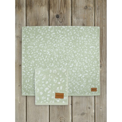 Σετ Πετσέτες 2 τεμαχίων (Προσώπου|Λουτρού) Βαμβακερές Nima Avani