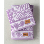 Σετ Πετσέτες 2 Τεμαχίων (Προσώπου|Λουτρού) Βαμβάκι Βελουτέ Long Twist 480 γρ/τμ Nima Bahia