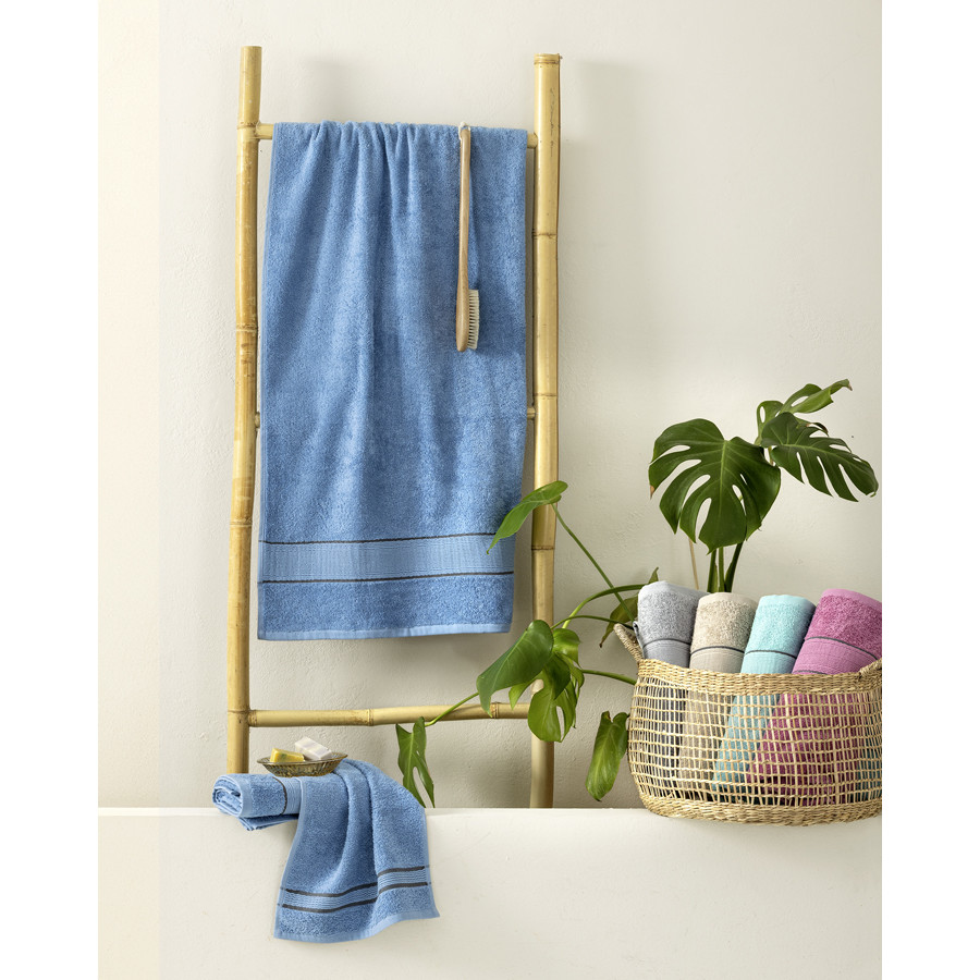 Πετσέτα Χειρός (30x50) Βαμαβακερή Πενιέ 460γρ/τμ. Nima Elyon Light Beige