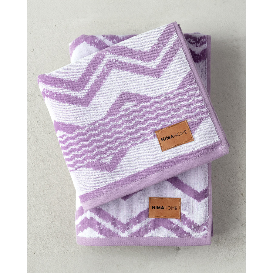 Πετσέτα Προσώπου (50x90) Βαμβάκι Βελουτέ Long Twist 480 γρ/τμ Nima Elysia