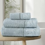 Σετ Πετσέτες 3 τεμαχίων (Χειρός|Προσώπου|Λουτρού) Nima Inverno light blue