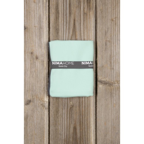 Πετσέτα Γυμναστηρίου (50x90) Μονόχρωμη Microfiber 200 γραμ/τμ Nima Riva Emerald