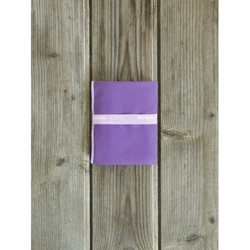 Πετσέτα Γυμναστηρίου (50x90) Μονόχρωμη Microfiber 200 γραμ/τμ Nima Riva Purple