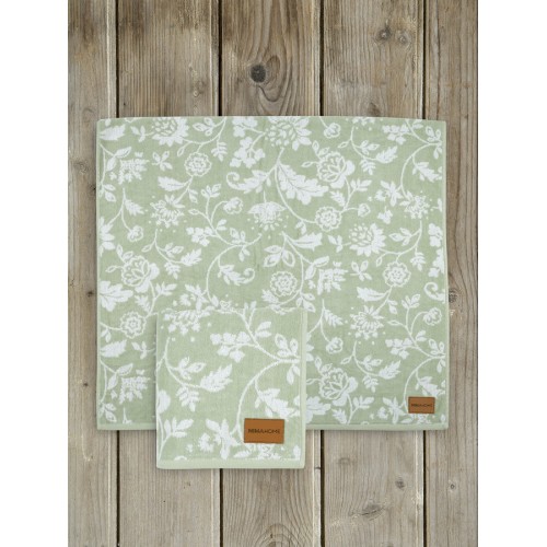 Σετ Πετσέτες 2 τεμαχίων (Προσώπου|Λουτρού) Βαμβακερές Nima Sanya