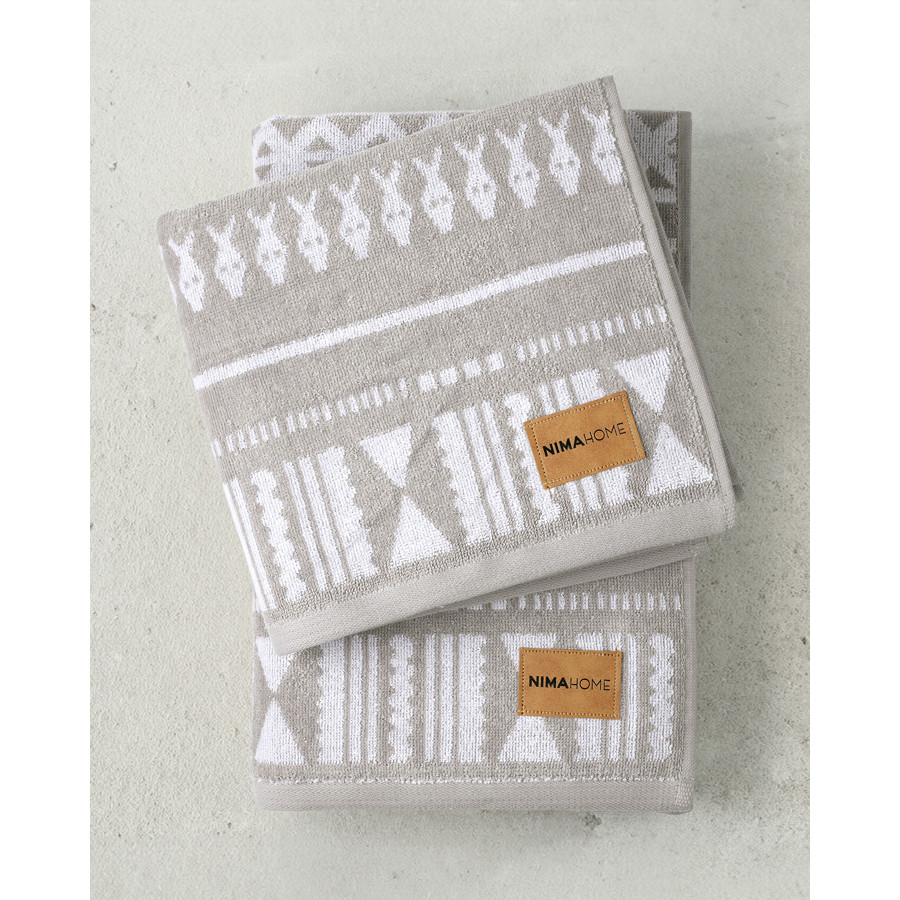 Πετσέτα Λουτρού (70x140) Βαμβάκι Βελουτέ Long Twist 480 γρ/τμ Nima Tierra