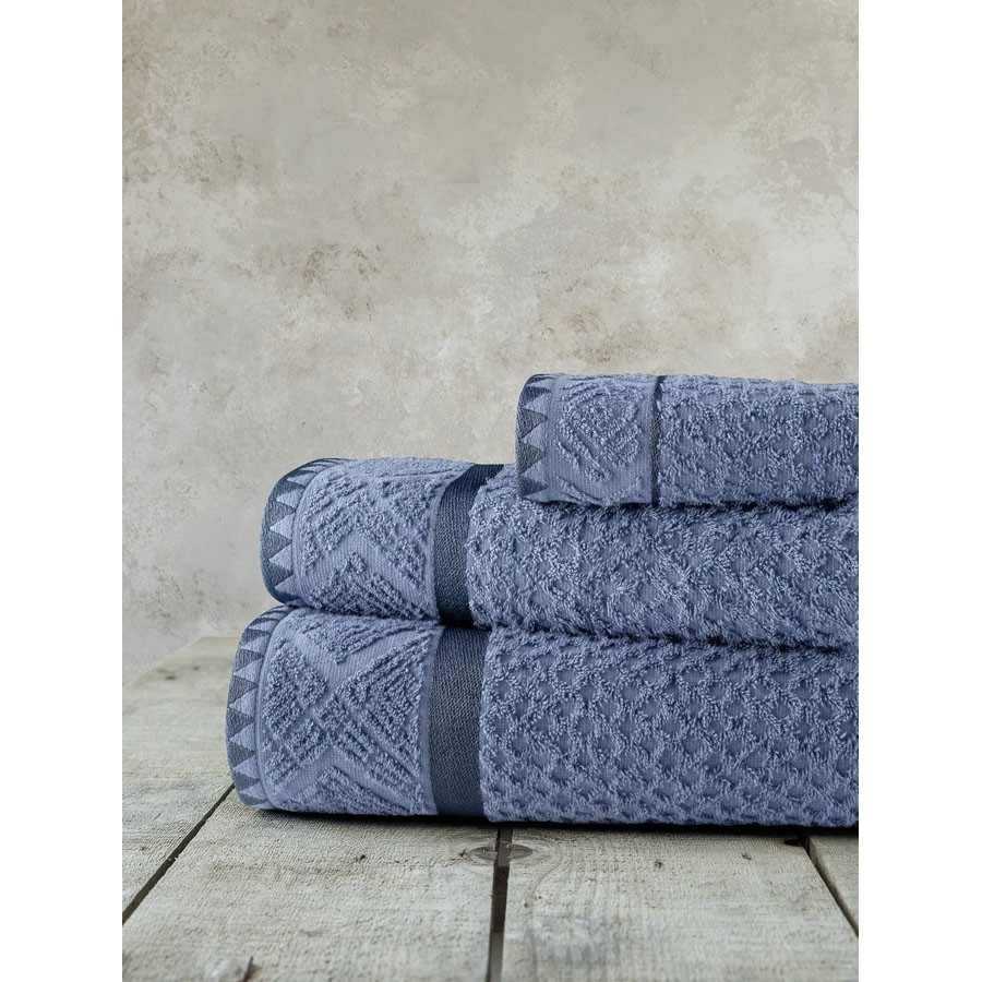 Σετ Πετσέτες 3 τεμαχίων (Χειρός|Προσώπου|Λουτρού) Ζακάρ Nima Reiven