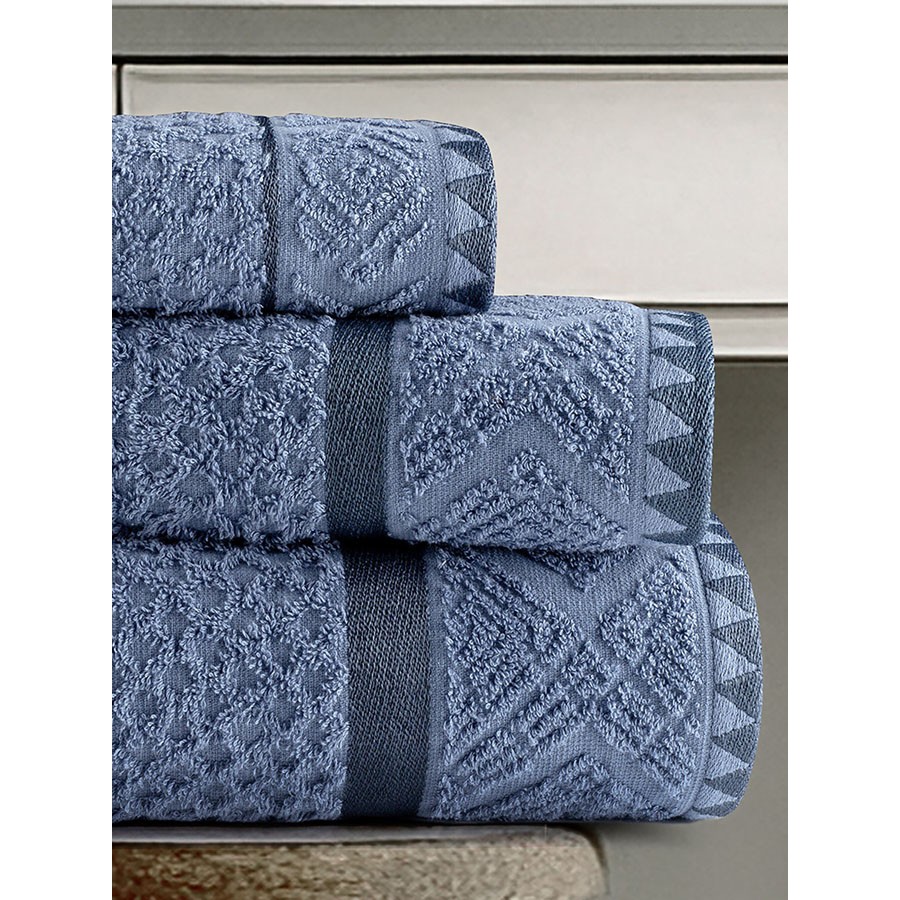 Σετ Πετσέτες 3 τεμαχίων (Χειρός|Προσώπου|Λουτρού) Ζακάρ Nima Reiven