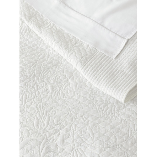 Σετ Κουβερλί Νυφικό King Size (240x260) Ανάγλυφο σχέδιο Microfiber Nima Always Off White