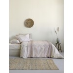 Σετ Σεντόνια Υπέρδιπλα (240x260) με Πάνελ Μαξιλαροθήκες Βαμβακερά Nima Basida