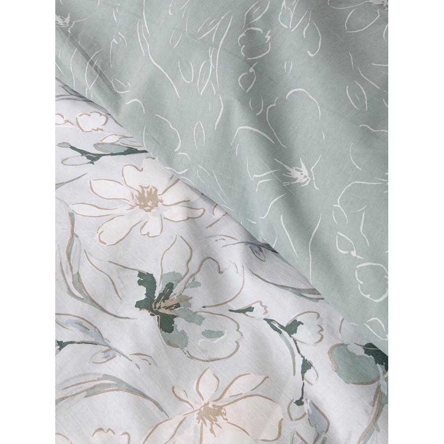 Σετ Σεντόνια Διπλά|Υπέρδιπλα (220x260) με Πάνελ Μαξιλαροθήκες Βαμβακερά Nima Celeste