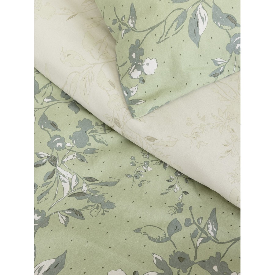 Σετ Σεντόνια Φανελένια King Size (265x280) με Πάνελ Μαξιλαροθήκες Βαμβακερά Nima Bernice