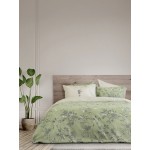 Σετ Παπλωματοθήκη Φανελένια Υπέρδιπλη (220x240) με Πάνελ Μαξιλαροθήκες Nima Bernice