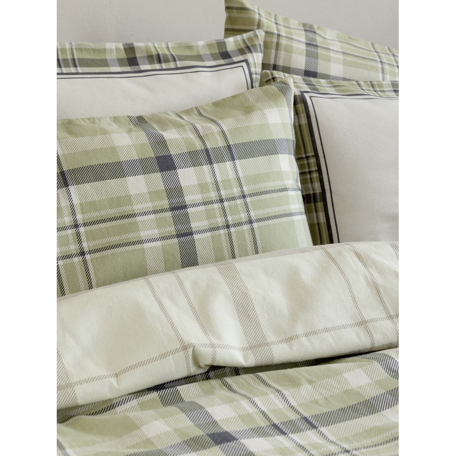 Σετ Παπλωματοθήκη Φανελένια Υπέρδιπλη (220x240) με Πάνελ Μαξιλαροθήκες Nima Original