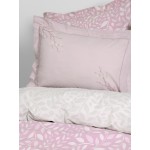 Μαξιλαροθήκες Ζεύγος (52x72+5 oxford) Πάνελ Βαμβακερές Nima Frozen