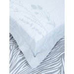 Μαξιλαροθήκες Ζεύγος (52x72+5 oxford) Πάνελ Βαμβακερές Nima Mocca