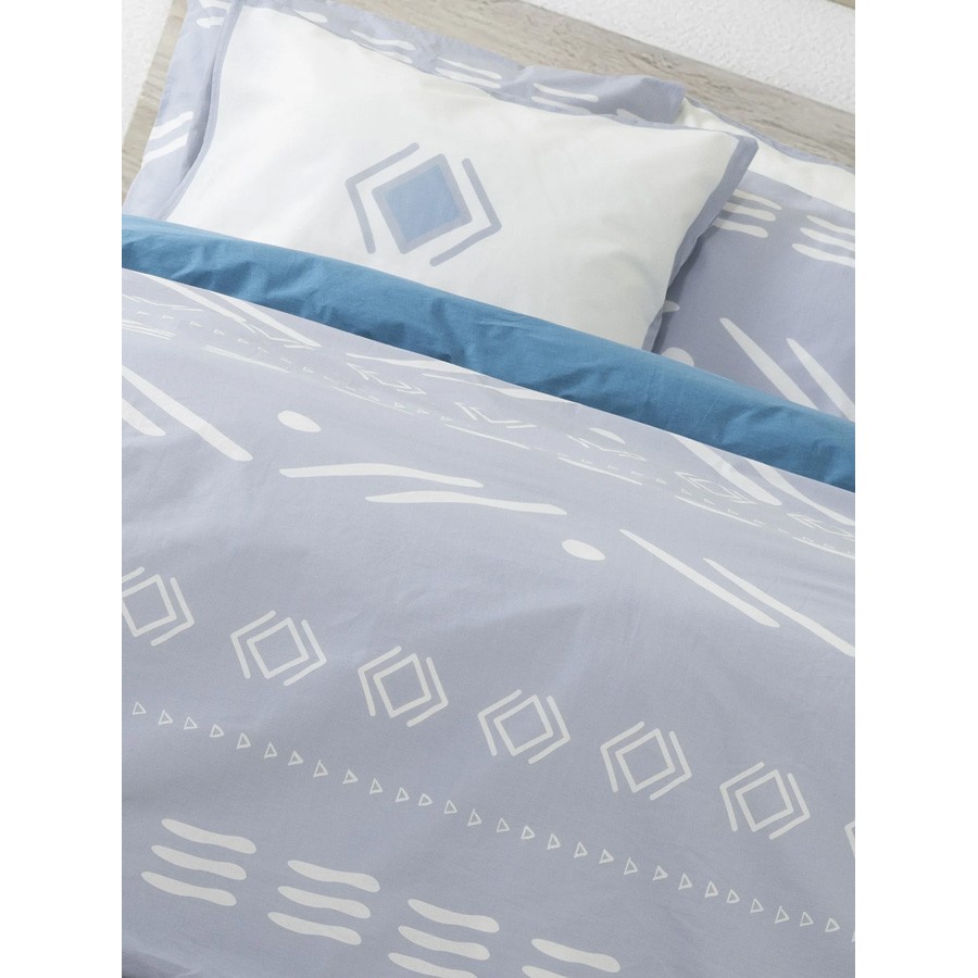 Σετ Σεντόνια Υπέρδιπλα (240x260) με Πάνελ Μαξιλαροθήκες Βαμβακερά Nima Raiza