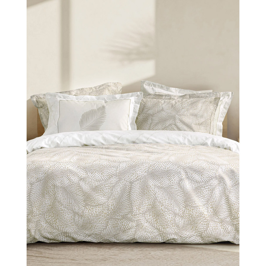 Σετ Σεντόνια Υπέρδιπλα (240x260) με Πάνελ Μαξιλαροθήκες Βαμβακερά 144 κλωστές Nima Coconut