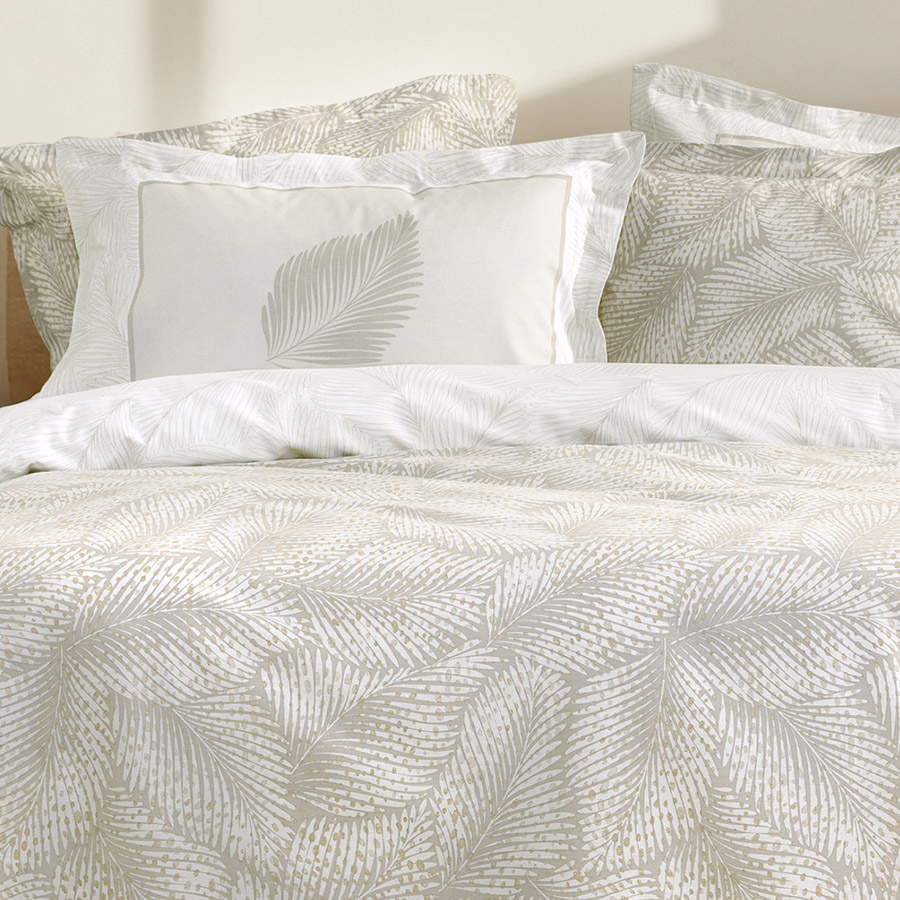 Σετ Σεντόνια Υπέρδιπλα (240x260) με Πάνελ Μαξιλαροθήκες Βαμβακερά 144 κλωστές Nima Coconut