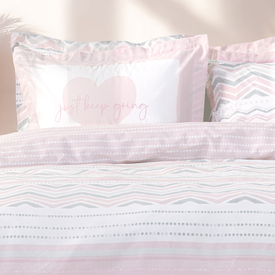 Σετ Σεντόνια Διπλά (220x260) Βαμβακερά 144 κλωστές Nima Hamptons