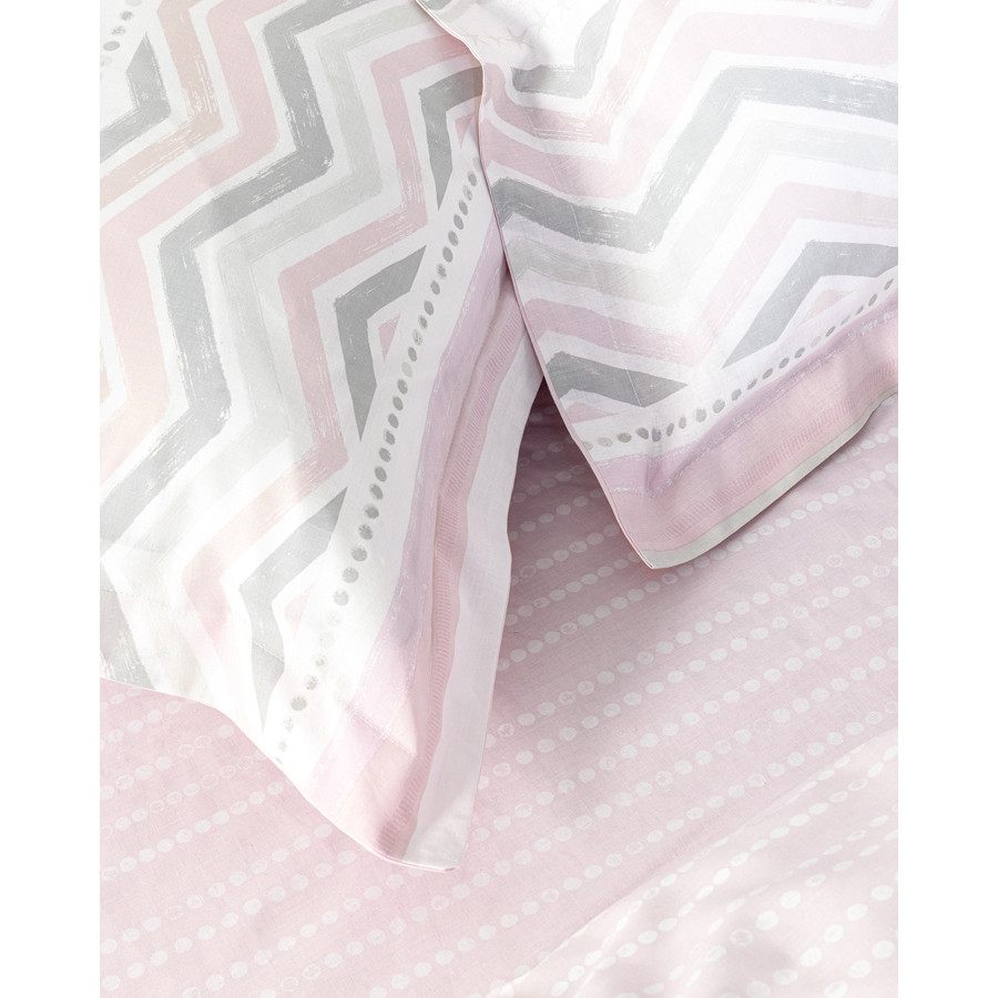 Σετ Σεντόνια Διπλά (220x260) Βαμβακερά 144 κλωστές Nima Hamptons