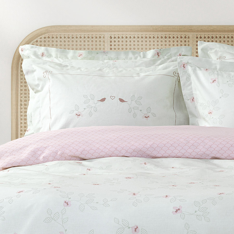 Σετ Σεντόνια Μονά (170x260) Βαμβακερά 144 κλωστές Nima Madame Dibo