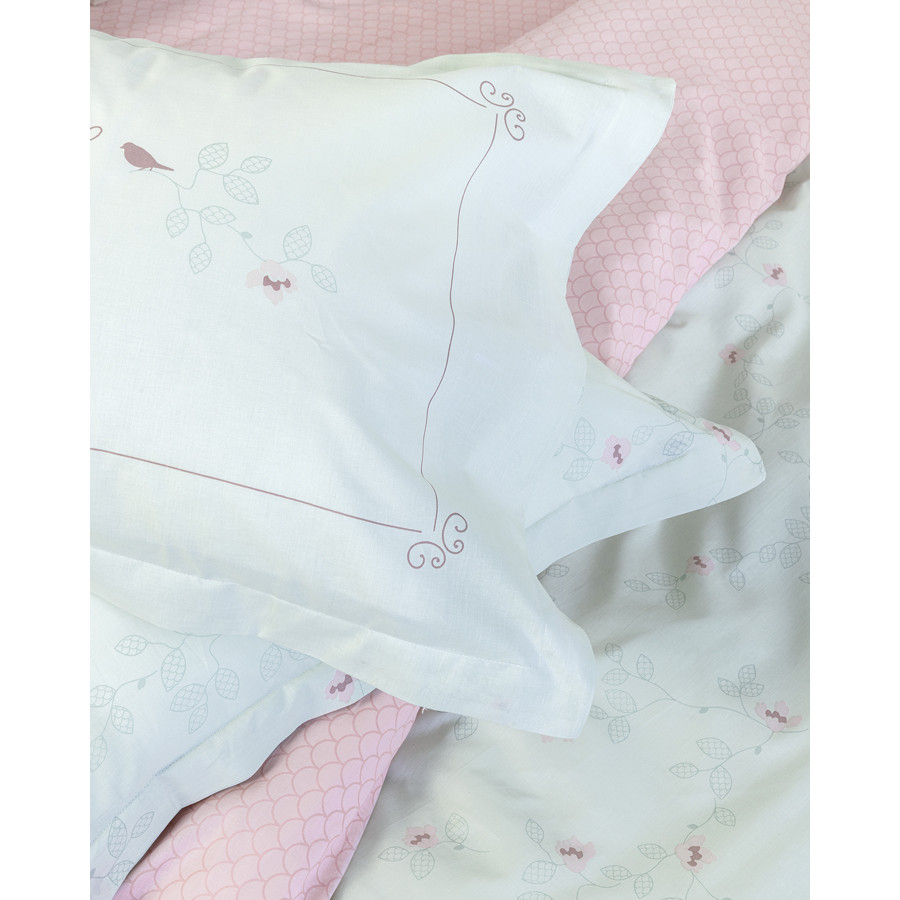 Σετ Σεντόνια Μονά (170x260) Βαμβακερά 144 κλωστές Nima Madame Dibo