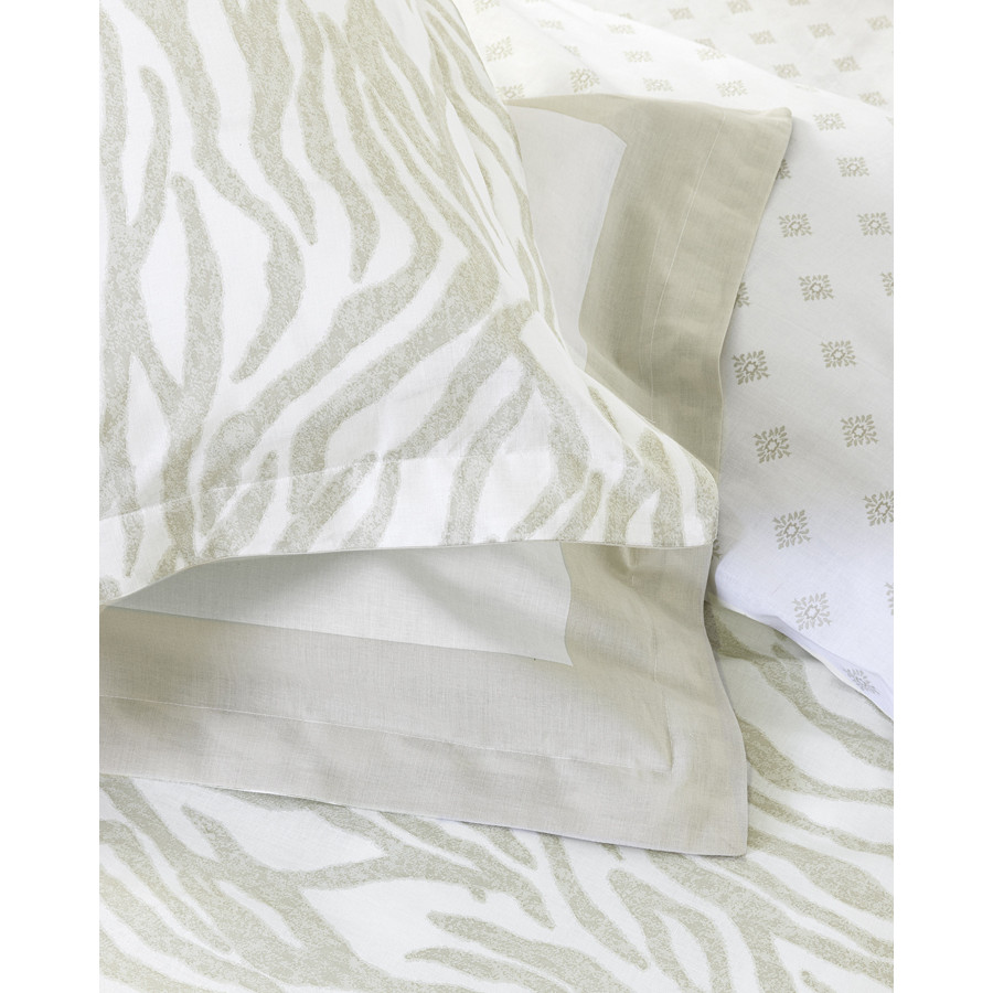 Σετ Σεντόνια King Size (270x280) με Πάνελ Μαξιλαροθήκες Βαμβακερά 144 κλωστές Nima Posh