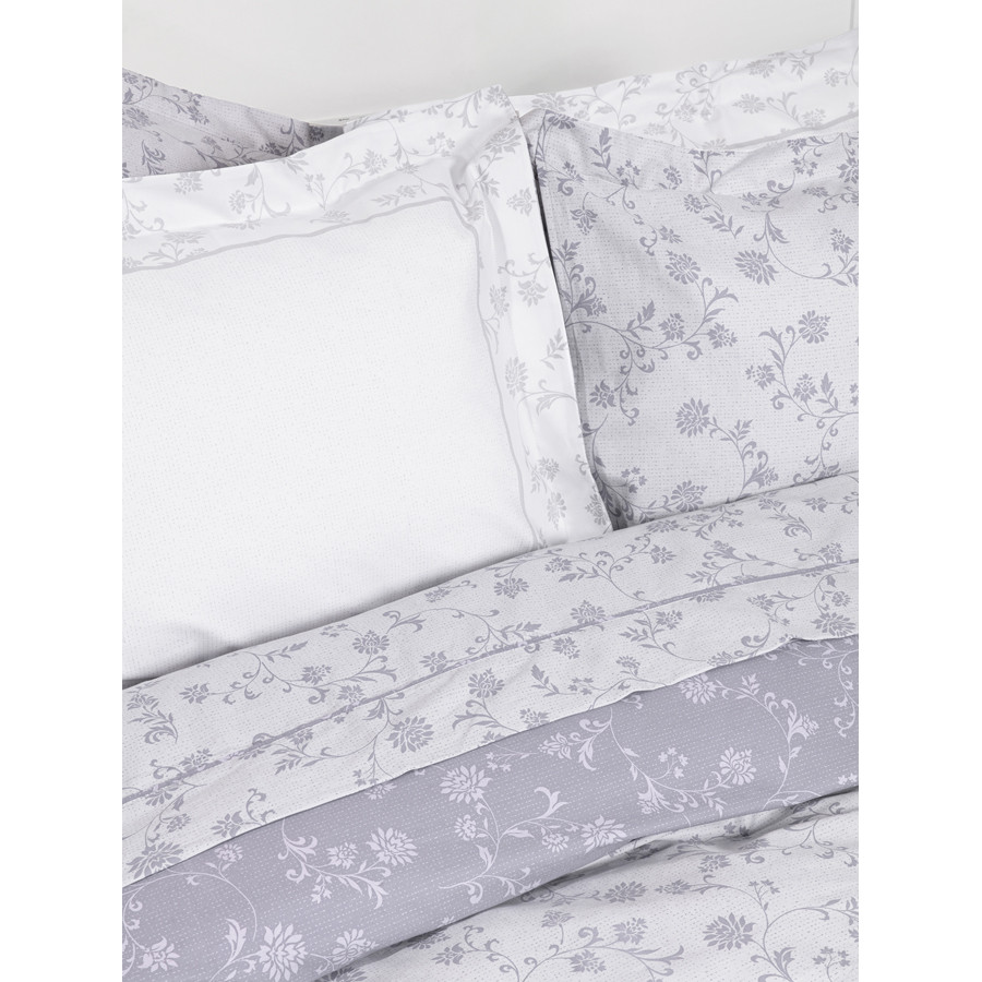 Μαξιλαροθήκες Ζεύγος (52x72+5 oxford) Βαμβακοσατέν Nima Sirena