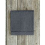 Πανωσέντονο - Σεντόνι χωρίς Λάστιχο Μονό (160x260) Μονόχρωμo Βαμβακερό Nima Unicolors Midnight Gray