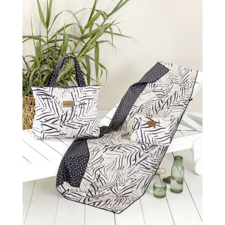 Πετσέτα θαλάσσης (90x160) Διπλής Όψης Nima Sienna