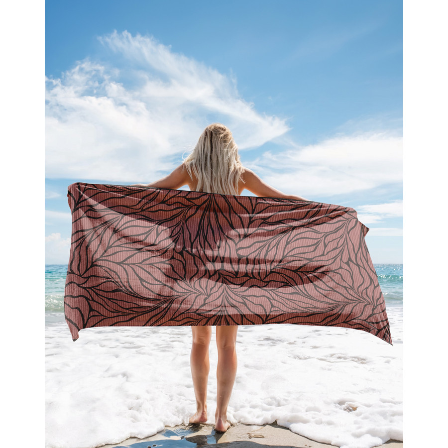 Πετσέτα θαλάσσης (90x160) Διπλής Όψης Nima Te Quiero