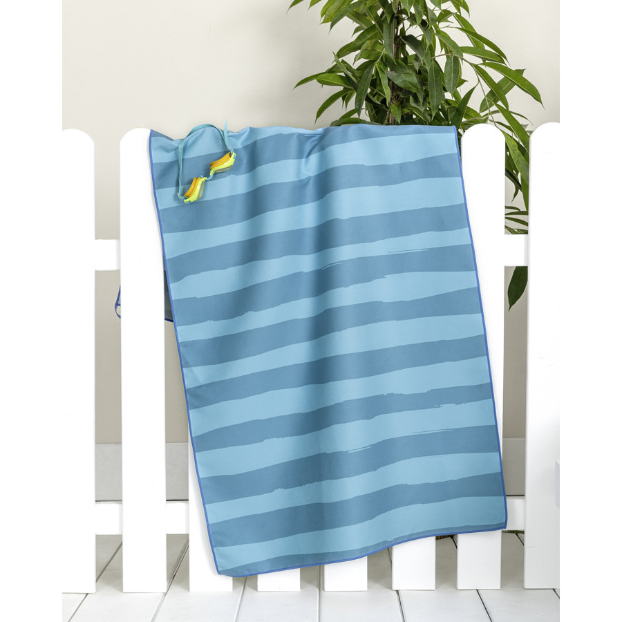 Πετσέτα Θαλάσσης Παιδική (70x10) Διπλής όψης Μικροϊνες Nima Ahoy