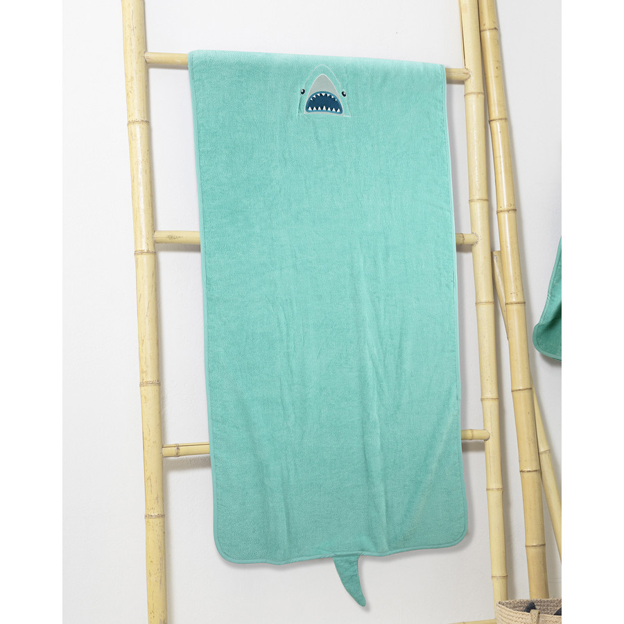 Πετσέτα Θαλάσσης Παιδική (70x140) Βαμβακερή Βελουτέ Nima Mako