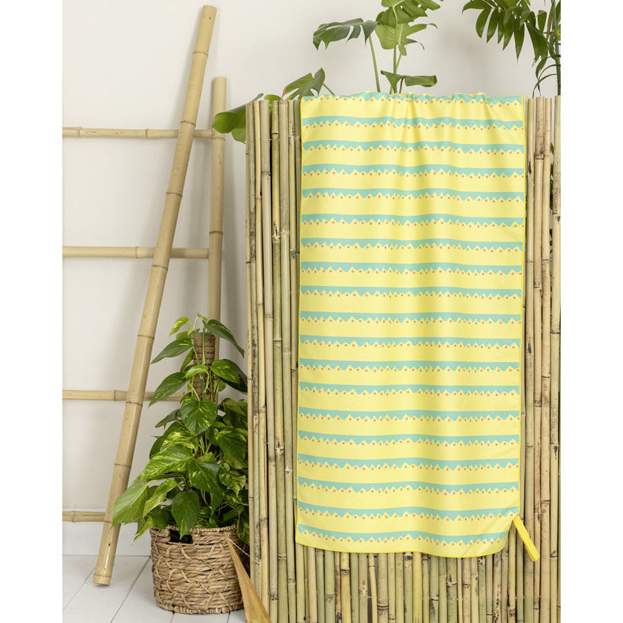 Πετσέτα Θαλάσσης Παιδική (70x10) Διπλής όψης Μικροϊνες Nima Fishie Pishie