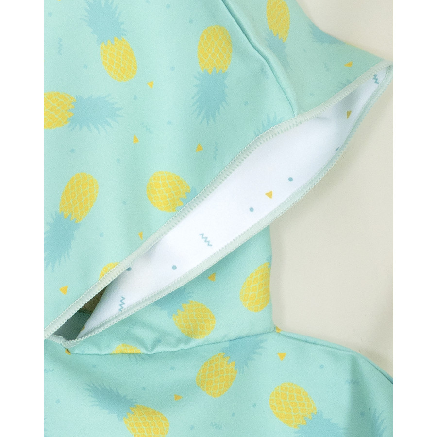 Παιδικό πόντσο θαλάσσης (No 5-8) με κουκούλα Μικροϊνες Διπλής Όψης Nima Pinie